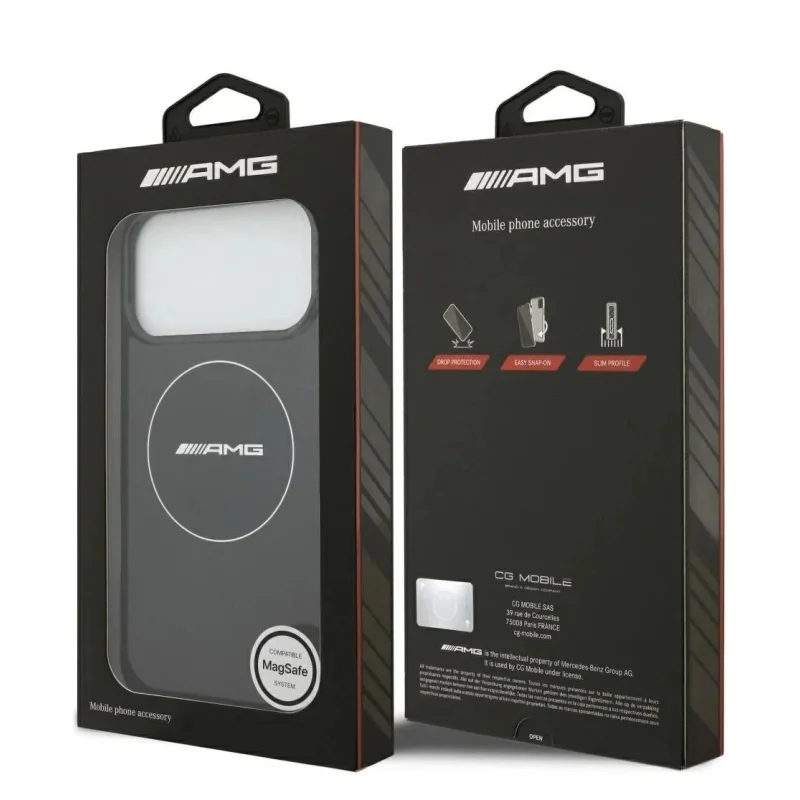 AMG HardCase MagSafe Transparente Smocked iPhone 17 Pro Max