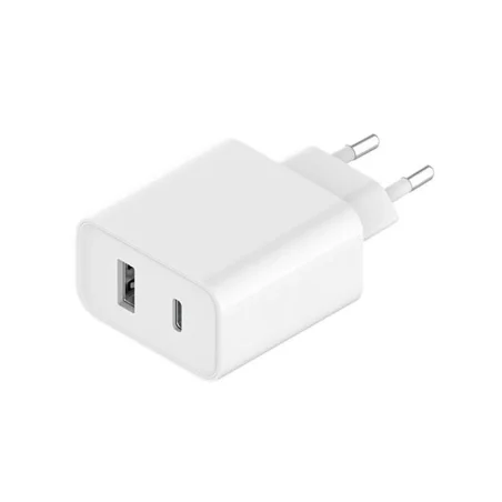 Chargeur Xiaomi 33W USB + USB-C Blanc - BHR4996GL