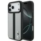 Capa BMW M iPhone 17 Pro Max — MagSafe Logo M Cinza