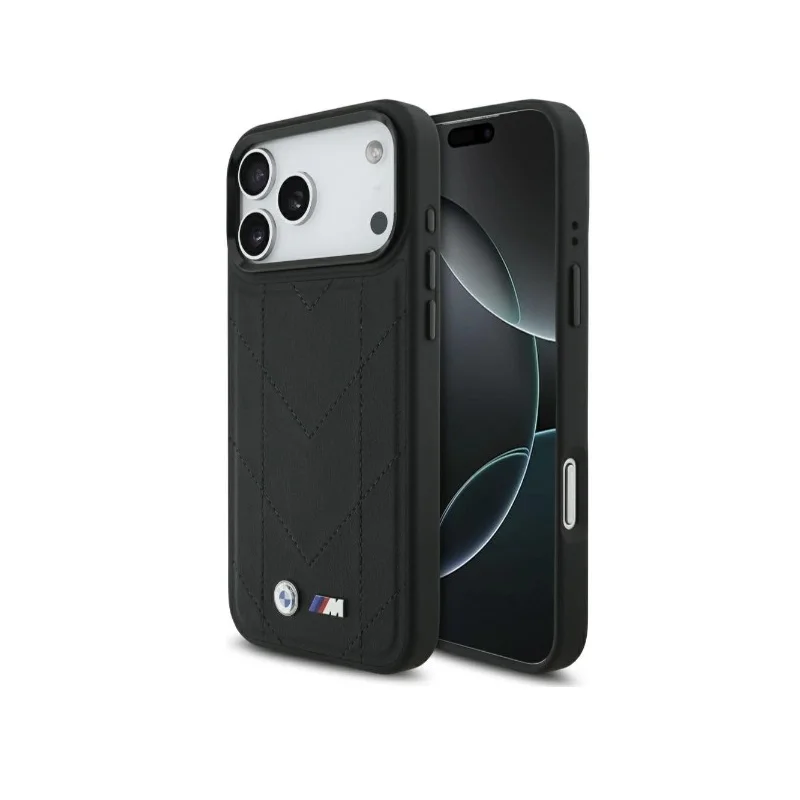 Capa BMW M iPhone 17 Pro Max — MagSafe Preta