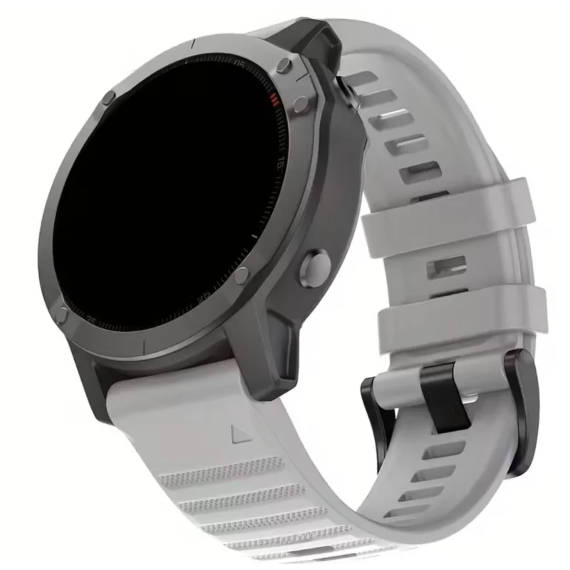 Garmin Fenix Silicone Band 22mm - Light Grey