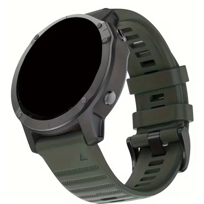 Garmin Fenix Silicone Band 22mm - Army Green