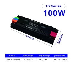 LED power supply 24V 100W designed for LED strips