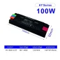 LED power supply 24V 100W designed for LED strips