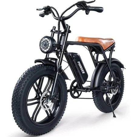 Electric Fat Tire Bike P80 250W 48V 15Ah 20" Shimano 7-Speed