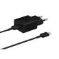 Samsung 15W USB-C Ladegerät + Kabel — Schwarz