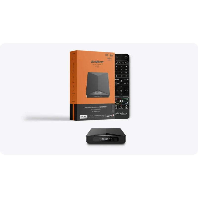 GloriaForce RTX ZERO Android TV Box 4K 2GB/16GB