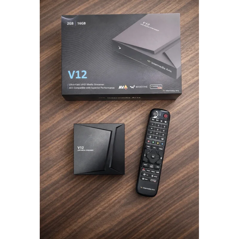 Intermedia-Arts V12 Android TV Box 4K 2GB/16GB
