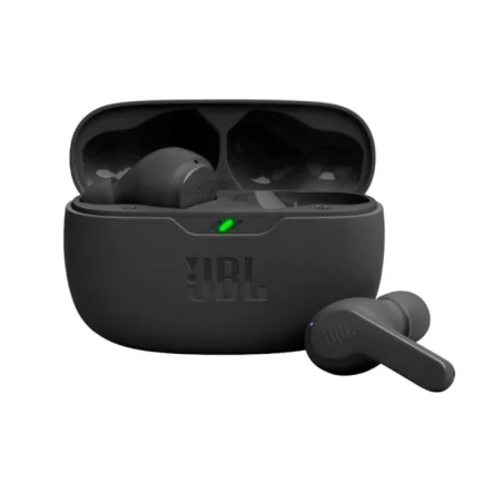 JBL Vibe Beam — Earbuds sem fios Deep Bass Pretos
