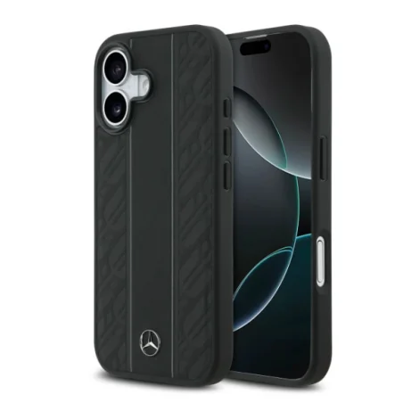 Mercedes HardCase MagSafe Laurel iPhone 17 — Black