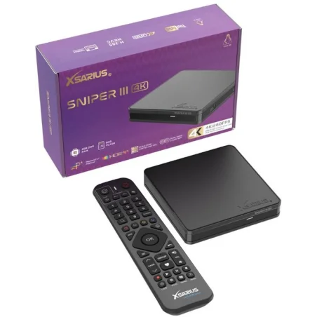 Xsarius Sniper 3 Linux Box 4K 2GB/8GB