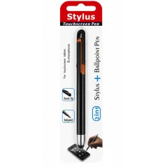 Stylo Stylet 2 en 1 Orange