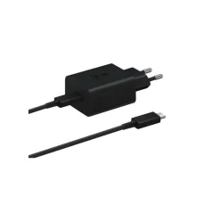 Samsung Duo Chargeur 50W USB-C + Câble — Noir