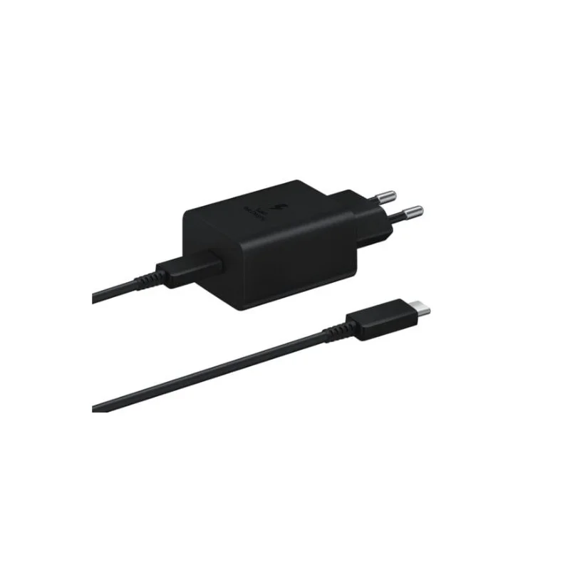 Samsung Duo 50W USB-C Charger + Cable — Black