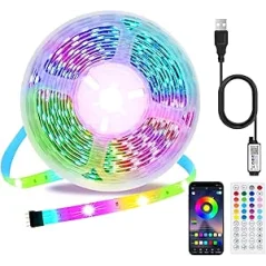 Bande LED RGB 3,5M TV Bluetooth Sync Musique