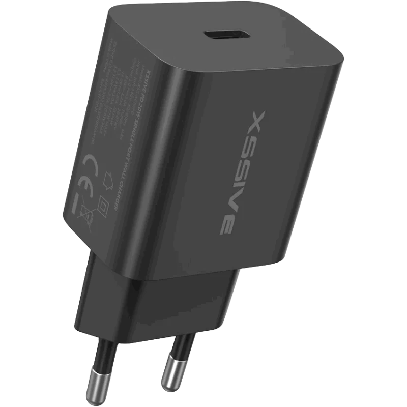Carregador Xssive 25W USB-C Fast Charge Preto