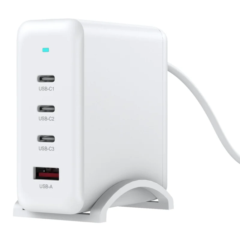 Xssive 100W GaN PD Schnellladegerät XSS-AC85 — Weiß