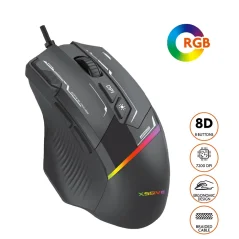 Xssive XSS-GMS01 Rato Gaming Com Fio