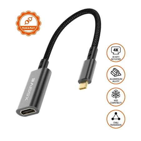 USB-C auf HDMI 4K Adapter Xssive XSS-HD03 Thunderbolt 3