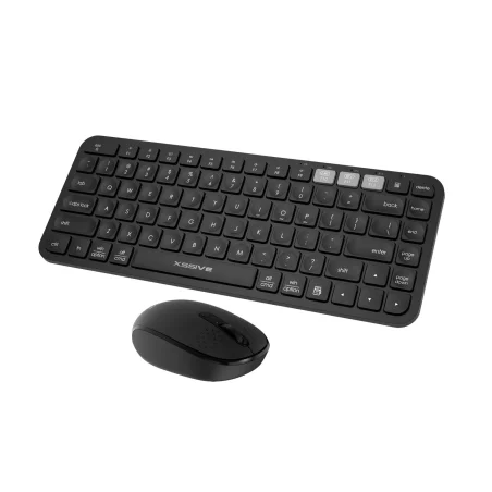 Xssive Combo Clavier & Souris Bluetooth Sans Fil QWERTY