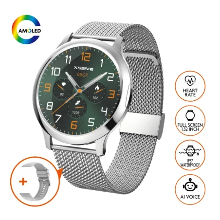 Xssive Smart Watch XSS-SW10S — Prateado