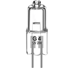Jewan Halogenlampe G4 12V 20W Warmweiß