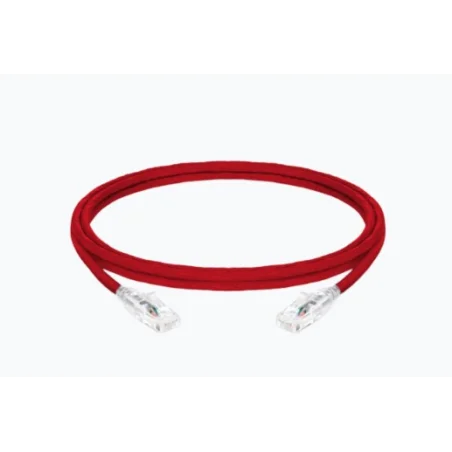 Cabo Rede Cat6 S/FTP 0,5m Vermelho