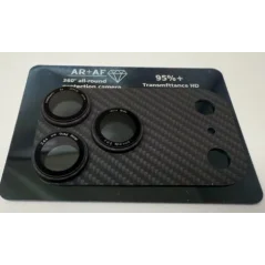 Carbon Camera Glass iPhone 17 Pro Noir