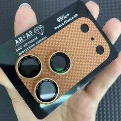 Carbon Camera Glass iPhone 17 Pro Orange
