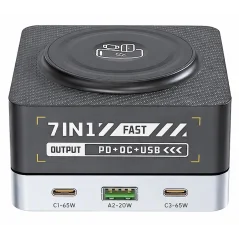 WLX-R8C 7-in-1 Desktop Ladestation 80W