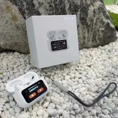 Bluetooth ANC ENC Touch Control Earbuds White