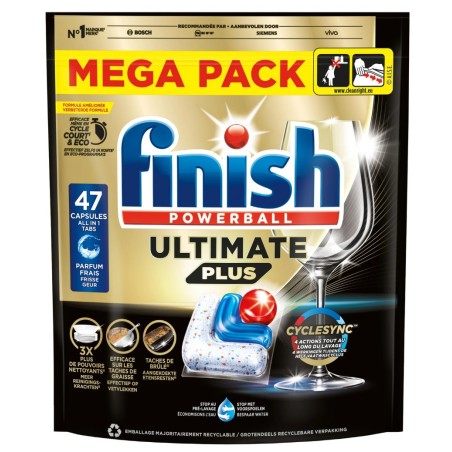 Finish Ultimate Plus Pastilhas Máquina Loiça 35 un