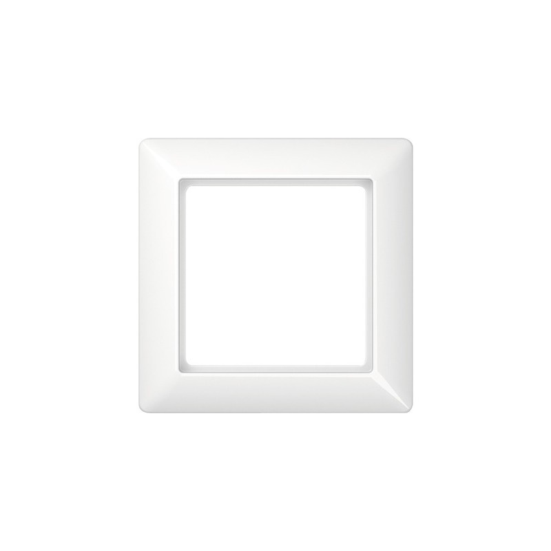 Moldura simples branco alpino - JUNG AS500