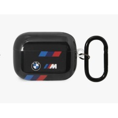 BMW BMAP222SOTK AirPods Pro 2 cover black Tricolor stripes