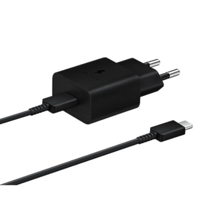 Samsung Carregador 15W USB-C + Cabo — Preto