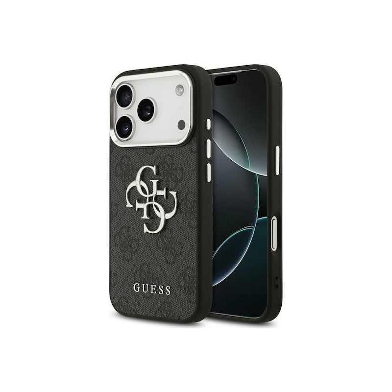 Guess HardCase 4G Classic iPhone 17 Pro Max — Schwarz