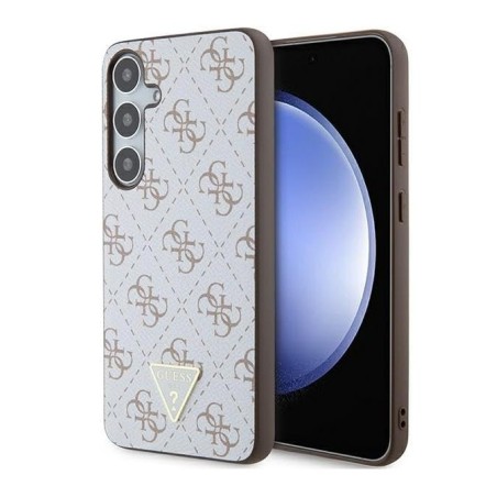 Guess Back Cover Galaxy S24 Plus — 4G Triangle Branco