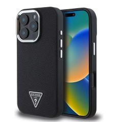 Guess HardCase MagSafe Triangle iPhone 16 Pro — Black