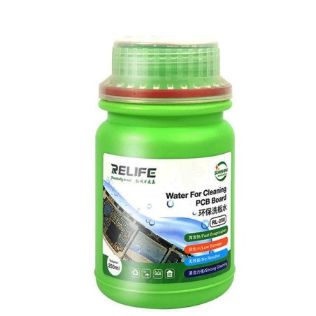 RELIFE RL-250 Água para Limpeza de Placa PCB / 250 ml