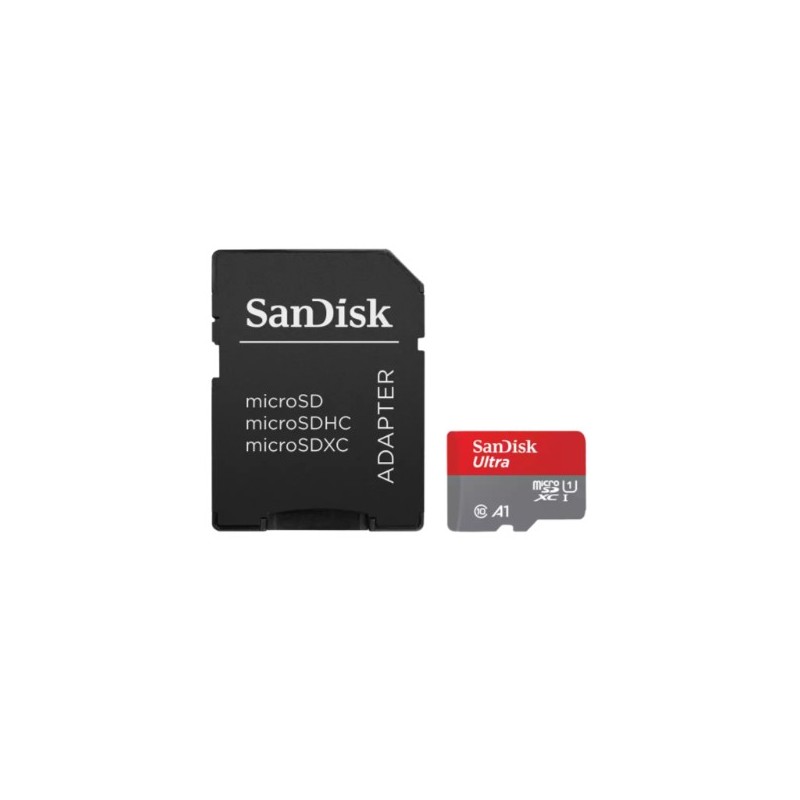 64GB SanDisk Ultra microSD with SD Adapter