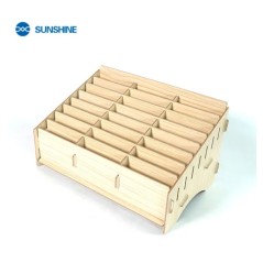 Sunshine SS-001B Wooden Storage Box 24 Grid