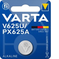 VARTA Piles Bouton V625U/PX625A alcalines, lot de 1