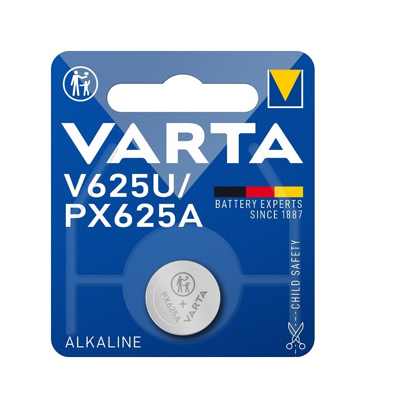 Alkaline button cell VARTA V625U/PX625A 1.5V